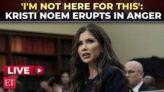 'I'm dead serious...': Kristi Noem erupts in anger over illegal migrants at US Senate hearing