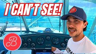 I CAN'T SEE! | 2000 Pursuit 3400 Boat Restoration