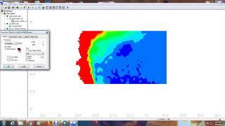 mesh generation using Blue Kenue, step 5 extracting points inside the model domain