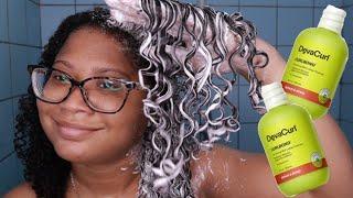 NEW Devacurl Curlbond Cleanser And Conditioner | It Has Alcohol?!