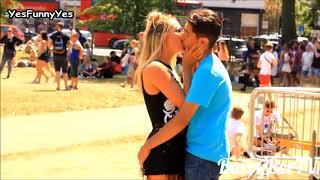 Kissing Prank