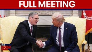 FULL: President Trump meets with British PM Starmer