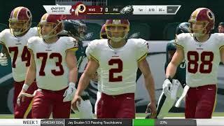 NFL FOOTBALL , REDSKINS VS PHILADELPHIA EAGLES