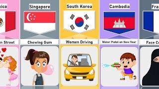 Ban Things From Different Countries | Things Banned Around the World