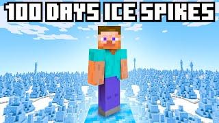 100 Days in Hardcore Ice Spikes ONLY!