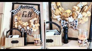 Осенний декор с покупками Фикс прайс /DIY fall decor