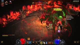 Diablo III:ROS, Witch Doctor T6 Azmodan kill, with Starmetal Kukri.