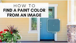 How to Find a Paint Color from an Image