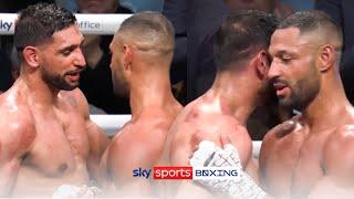 RESPECT! Kell Brook & Amir Khan embrace after grudge fight 