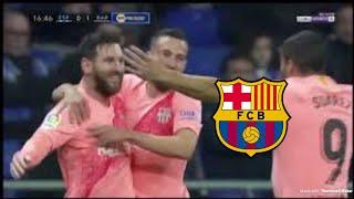 Leo Messi’s Amazing Two Free-kicks Against Espanyol!