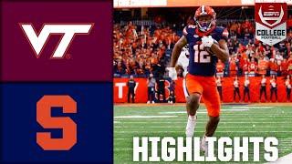 Virginia Tech Hokies vs. Syracuse Orange | Full Game Highlights | ESPN College Football