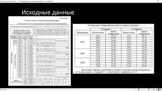 Планирование поездообразования на станции