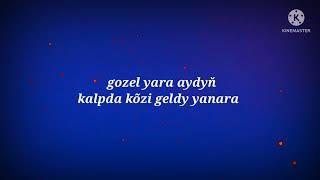 Hajy Yazmammedow. yurek yanyp dur.lyrics