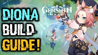 DIONA BUILD GUIDE - ENERGY RECHARGE ALL THE WAY! | Genshin Impact