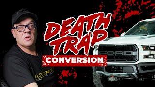 Death Trap right-hand drive conversion! Don’t make the same mistake. This conversion is a killer.