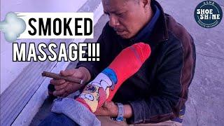 S5E196 The Smoked Massage #ASMR #faustoarizmendi