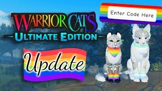  PRIDE UPDATE + NEW CODE & GAMEPASSES! |Warrior Cats: Ultimate Edition 