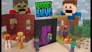 Minecraft Overworld Biome Playsets Action Figure Nether Birch Forest Exclusive Jazwares Unboxing