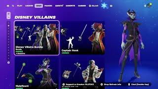 DISNEY VILLAINS ARE BACK! Fortnite Item Shop [December 27th, 2024]