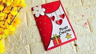 Christmas cards | Christmas greeting cards | how to make Christmas greeting card | Santa card making