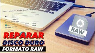 Reparar disco duro en formato Raw  SIN perder datos