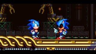 Sonic Mania - Sonic.EXE Boss Fight | Walkthrough ~ Sonic Mania Mods