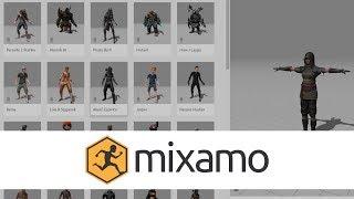 3D Charakter von Mixamo in Unity - inklusive Animationen