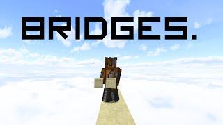 All bridging techniques in Minecraft!