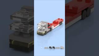 LEGO Micro Low Bed Trailer Truck  Tiny Transport, Big Style!  #lego