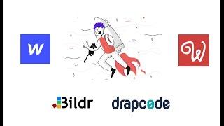 No-Code Web Apps - Webflow, Bildr, Drapcode and Wappler