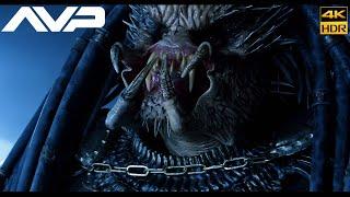 AVP: Alien vs.Predator (2004) Final Ending Scene Movie Clip Upscale 4k HDR -