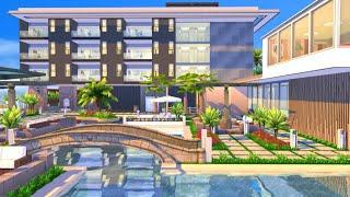 5-Star Luxury Hotel | Stop Motion Build | THE SIMS 4