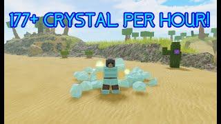 NEW FASTEST CRYSTAL FARMING METHOD IN BOOGA BOOGA HYBRID! (177+ CRYSTAL PER HOUR!)