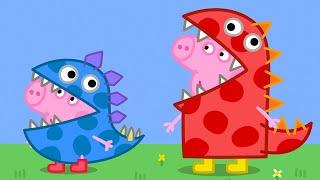 George's Dinosuar Party  | Peppa Pig Official Full Episodes