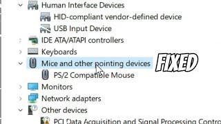 Mice and Other Pointing Device Missing Tidak Ada di Device Manager (SOLVED)