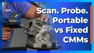 Metrology Measurement tools showdown! Quantum Max FaroArm vs Fixed CMM