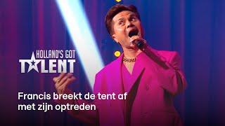 De EXTRAVAGANTE Francis ZINGT 'Proud Mary' van Tina Turner | Holland’s Got Talent