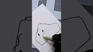 Drawing foldy from bfdi as requested #satisfying #shorts