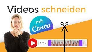 Videos schneiden in Canva | Canva-Tutorial (deutsch)