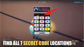 TIKTOK STAR TYCOON MAP FORTNITE CREATIVE - FIND ALL 7 SECRET CODE LOCATIONS