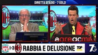 DIRETTA STADIO GOL DI MILAN LIVERPOOL 1-3: LA RABBIA DI CRUDELI PER IL KO ROSSONERO!