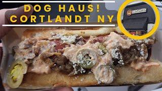 DOG HAUS!! #food  #hotdog  Worth the hype?    | NYC Hot Dog Stands