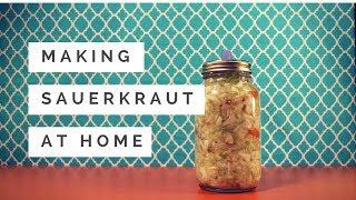 Down To Earth Natural Living - Making Sauerkraut with MasonTops