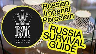 (Ep. 10) Russian Imperial Porcelain: Tsar Events DMC & PCO' RUSSIA SURVIVAL GUIDE  #eventprofs