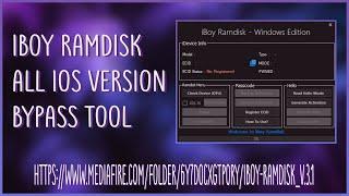 iBoy Ramdisk | iCloud Unlock | Free Unlock Tool | iCloud Bypass