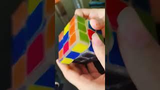 THE VIRAL Rubik's cube -code solve magic trick #shorts #rubikscube