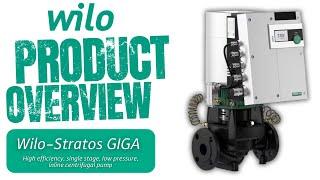 Wilo Stratos GIGA High-Efficiency Inline Pump