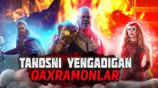 Tanosni yenga oluvchi Top 10 Marvel Qaxramonlari: