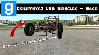 Gmod Addon Showcase - [simfphys] LUA Vehicles - Base