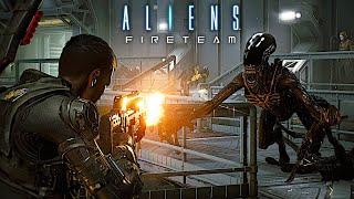 Aliens Fireteam Gameplay Trailer 4K (New Alien Survival Shooter Game 2021)